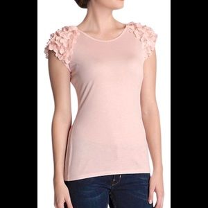 Ted Baker Anissa Pink Floral detail shirt NWOT
